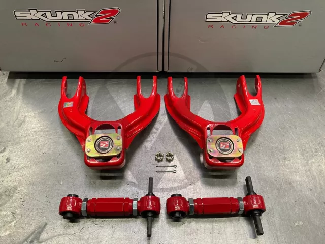 Skunk2 Pro FRONT & REV REAR Camber Kit Combo 92-95 Civic 94-01 Integra EG DC2