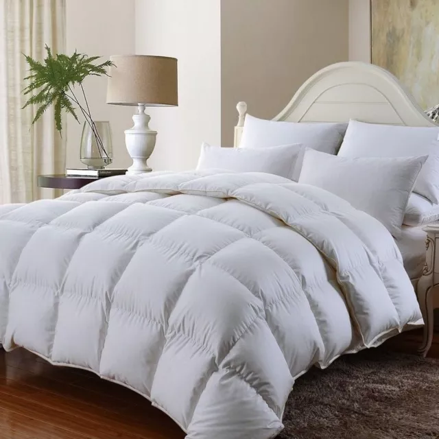 15 Tog Duck Feather & Down Duvet Heavy Thick & Warm Winter Quilt ~ All Bed Sizes