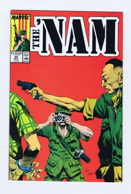 The 'Nam #24 Beginning Of The End (Marvel  Vietnam War 1988) Near Mint / Mint