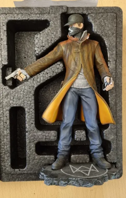 Watch Dogs Aiden Pearce Figure UBI Collectibles Statue (9.5”)