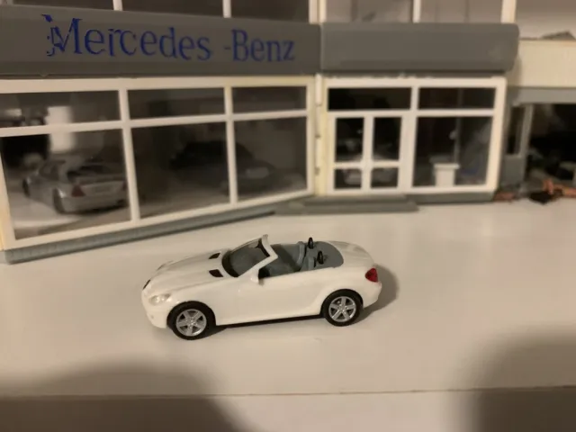 Herpa Mercedes Benz SLK-Klasse R171 in Weiß 1:87
