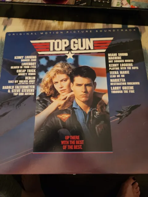 Top Gun Original Motion Picture Soundtrack, 1986 Vinyl LP  Maverick