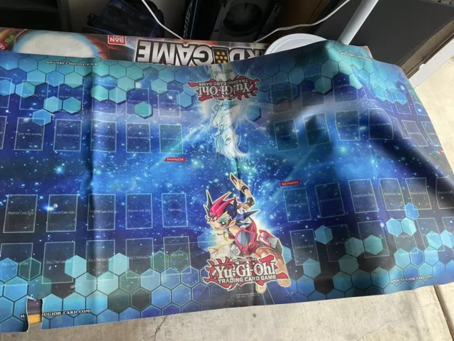 Four 4 Player OTS official Zexal (blue) 6ft YuGiOh Playmat