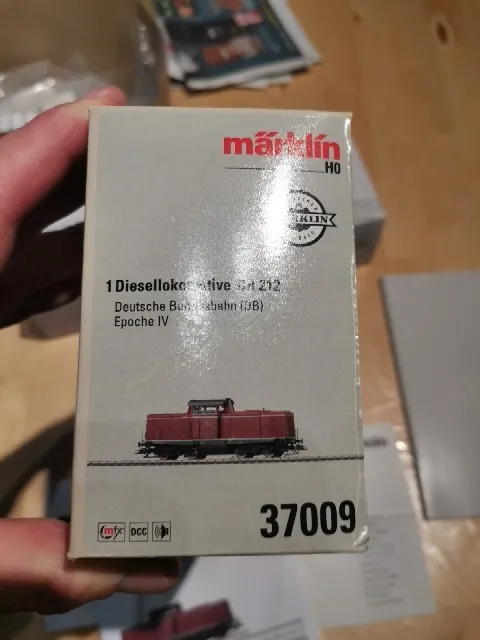 Märklin 37009 H0 AC Diesellok BR 212  067-3 DB, DCC mfx+ Sound OVP