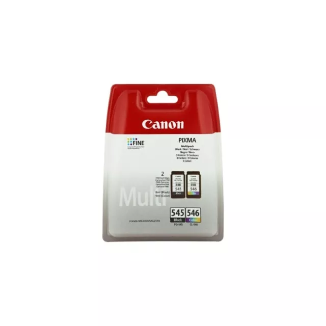 Cartuccia per Stampante Canon Multipack Pg545+cl-546 colori+nero originale CANON