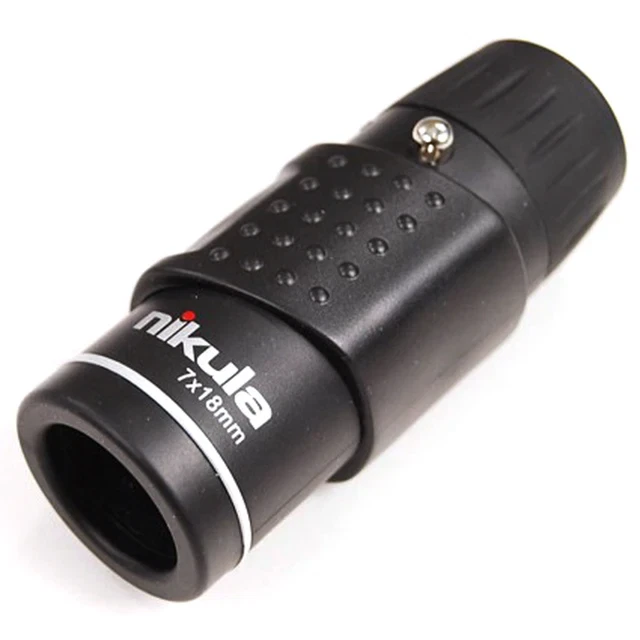 Nikula HD Mini Monocular Telescope 7X18 Fully Coated Optics Bak4 Pocket Concert
