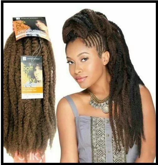 Trenza Sensationnel Soft N Silky Afro Premium Syn Twist, para estilos de trenzado Reino Unido