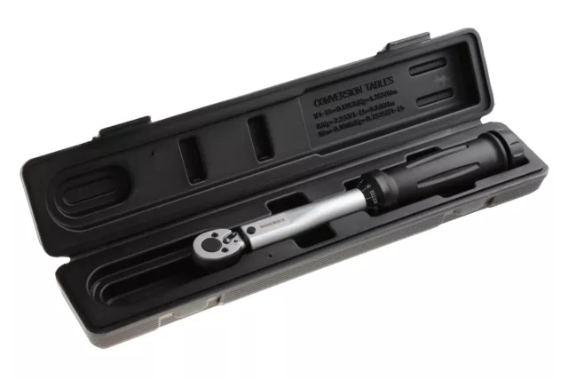 Drehmomentschlüssel 1/4 zoll Drehmoment 10 bis 50 Nm  Knarre mit Case Normex