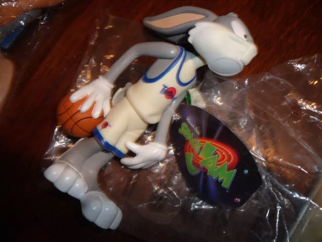 BUGS BUNNY SPACE Jam Basketball Action Figure Toy Doll Looney Tunes Wb ...