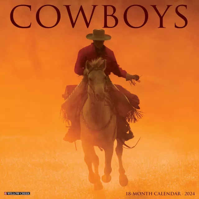 Cowboys - 2024 Calendario da Parete - Nuovo - 33265