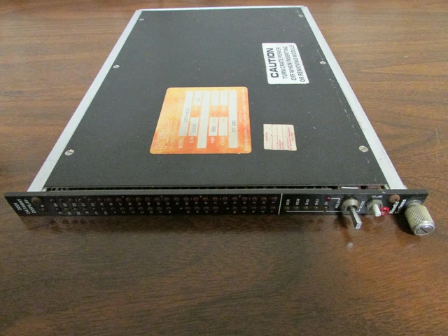 Kinetic Systems 3291-Z1A Dataway Display Modulo Camac Plugin Tavola Scheda