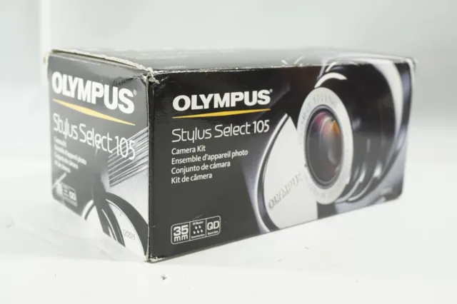Top mint boxed Olympus Stylus Select 105 All-Weather Camera 38-105 ED Lens