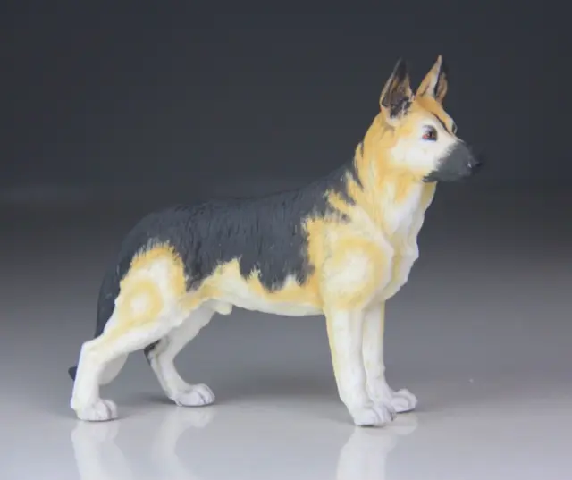 Vintage Andrea by Sadek Porcelain German Shepard Dog Figurine - Made in Japan