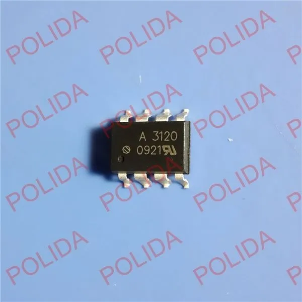 10Pcs Optocoupler Avago Sop-8 Hcpl-3120-500E Hcpl-3120-300E Hcpl-3120 A3120