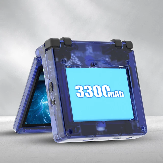 Console Portátil RG35XXSP Flip - 3.5 Polegadas Com 128GB E Jogos Pré-instalados