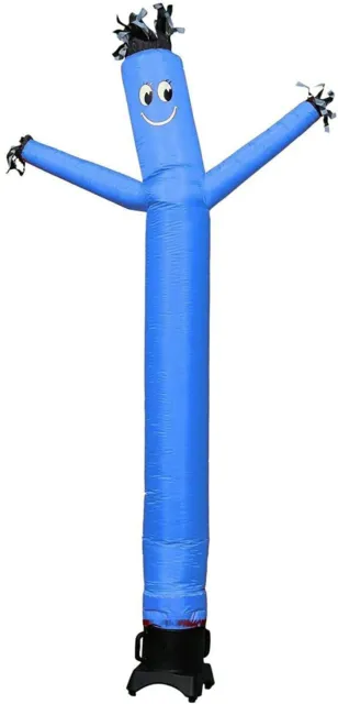 Blue 20ft Inflatable Dancer Puppet Arm Flailing Tube Man Wacky Wavy Wind Flying