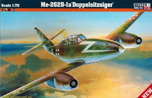 Mistercraft - 042158 - D 215 - Messerschmitt Me 262 B Ia Doppelsitzsiger - 1:72