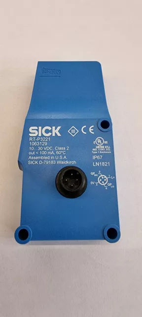 Sick RT-P3221 Diffuse Photoelectric Sensor /#8 E1LK 8978