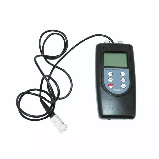 Misuratore di vibrazioni 3 assi vibrometro analizzatore calibro 3 trasduttore piezoelettrico