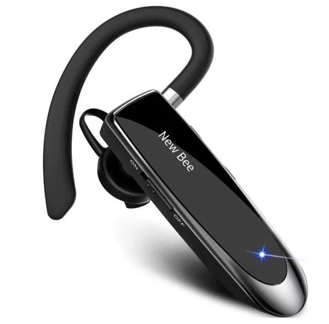 New Bee® Cuffie Bluetooth 5.0 Auricolare Mani Libere Cuffia Bluetooth Mono.