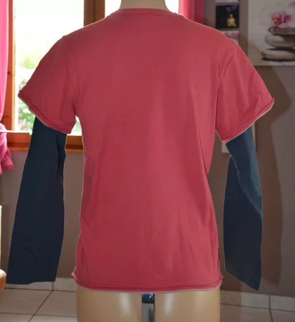 TIMBERLAND  -Très joli tee-shirt rose - Taille 12 ans 152 cms - EXCELLENT ÉTAT 2
