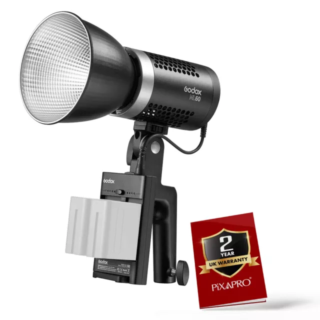 Godox ML60 Pocket Size Portable 60W LED Continuous light Location Battery option