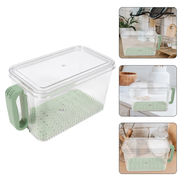 Portapane Retro In MetallO Bianco Latte Con Coperchio - Contenitore Capiente Per Pane Fresco, Scatola PortaPane Per Piano Cucina, Design Vintage