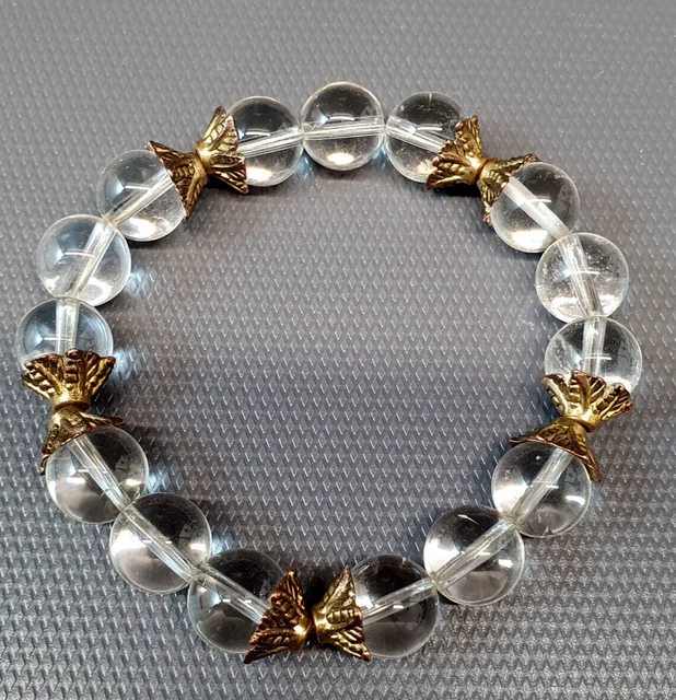 Bracciale In Argento 925 Placcato Oro Con Giada Nefrite Verde, Design Bambù, Regalo Per Donna - 2