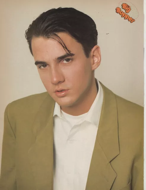 Tommy Page pinup portrait Joey McIntyre full body shot photo picture NKOTB pix
