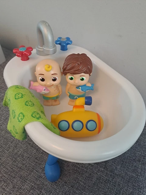 COCOMELON MUSICAL BATH Time Playset con suoni di lavoro JJ e TomTom EUR ...