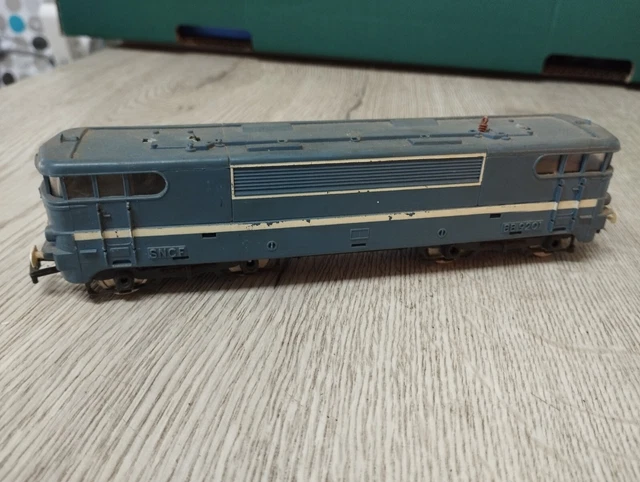 Modèle réduit Train locomotive BB 9201 SNCF catalogue Jouef de 1958 HO 1/87ème - Jeux & Jouets