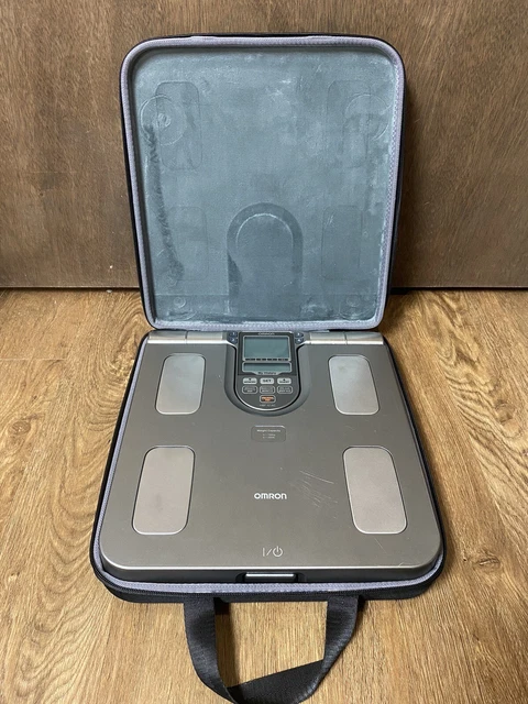 OMRON BODY FAT Sensor HBF-514C Body Composition Monitor Scale | Weight ...