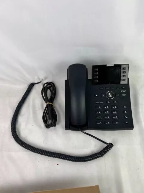 Snom D335 IP Telefon, SIP Tischtelefon, 2,7" hochauflösendes Farbdisplay, 12 SIP