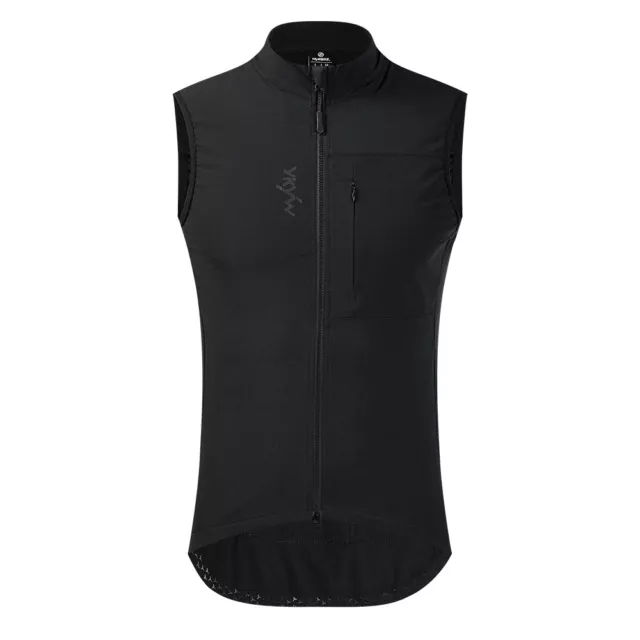 YKYWBIKE Mens Windproof Cycling Vest Thermal MTB Bike Gilet Sleeveless Jacket