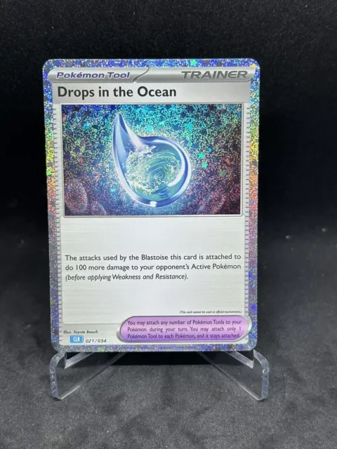 Pokémon TCG Drops in the Ocean Pokemon: Trading Card Game Classic 021/034...