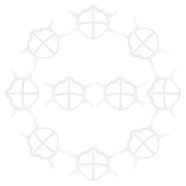 10 Pcs Telaio Supporto Del Ponte Nasale Porta Maschera Portaciuccio Staffa