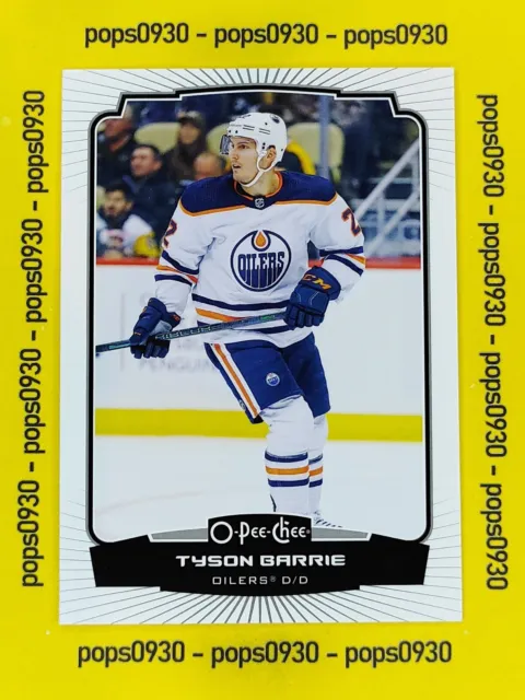 Tyson Barrie, Edmonton Oilers, 2023, O-Pee-Chee, #186