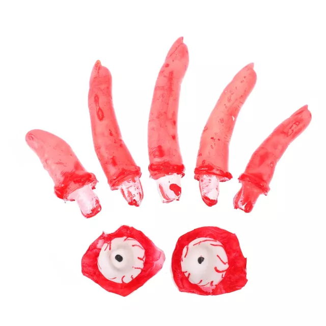 Halloween Props Plastic Decorations Horror Human Organs for