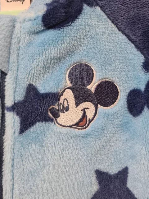 Disney / Target Mickey Mouse Long Sleeve Sleep Sack Bag Size 000 Blue 2