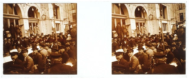 France Concert Musicians c1930 Photo Glass Plate Stereo Vintage V33L19n2 2