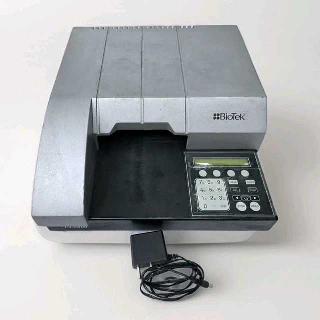 BIOTEK ELX-800MS UNIVERSAL UV ABSORBANCE MICROPLAQUE READER UNIT FOR ...