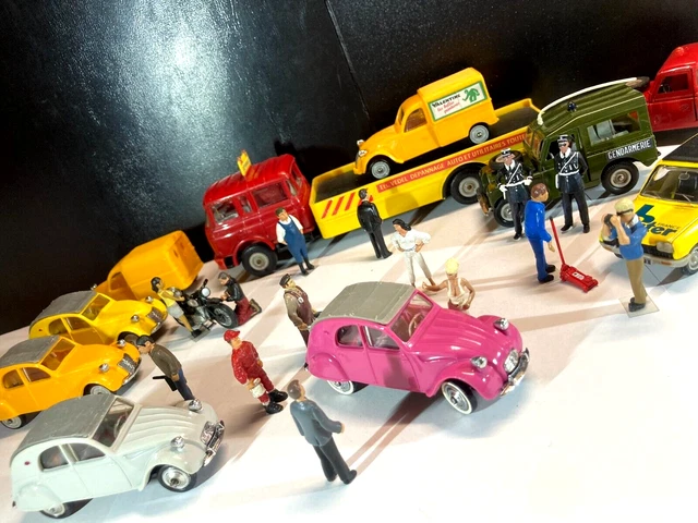ANCIENNE NOREV PLASTIQUE Citroen 2 Cv Az Luxe N°56 Ech 1 ANCIENNE NOREV PLASTIQUE Citroen 2 Cv Az Luxe N°56 Ech 1