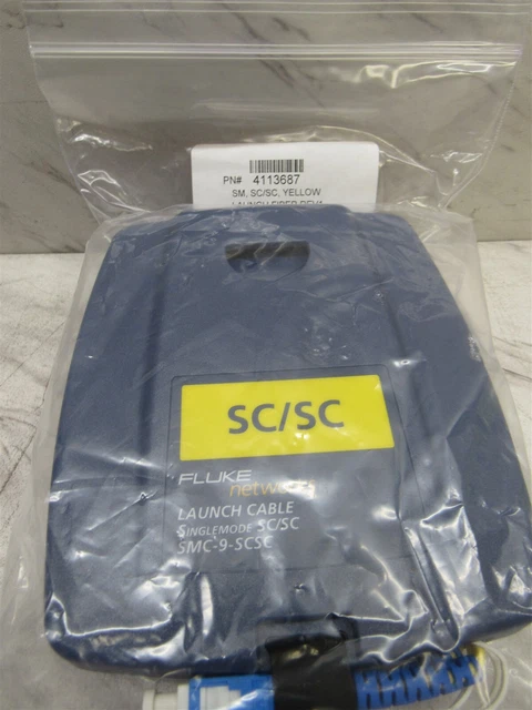 Fluke Networks SMC-9-SC/SC Fiber Launch Cable 4113693