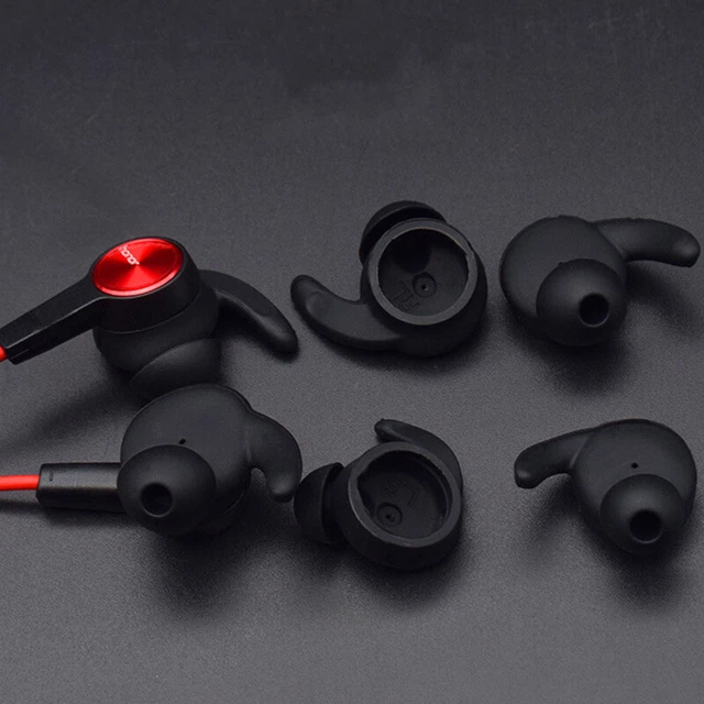 6Pcs Silicone Earbuds Ear Tips for Huawei Honor xSport AM61 Ear Pads Ear=s=