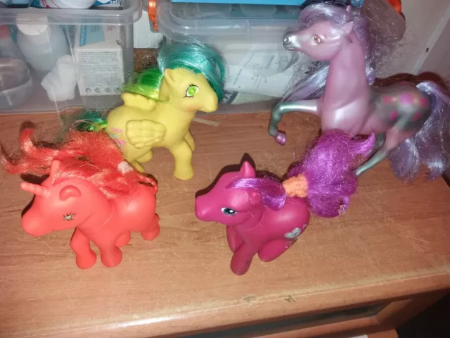 Mon Petit Poney - My Little Pony - Lot de 4 Poneys