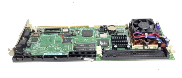 Axiomtek SBC8163 REV. A2 Board Full Size Flexible PGA370 CPU Card