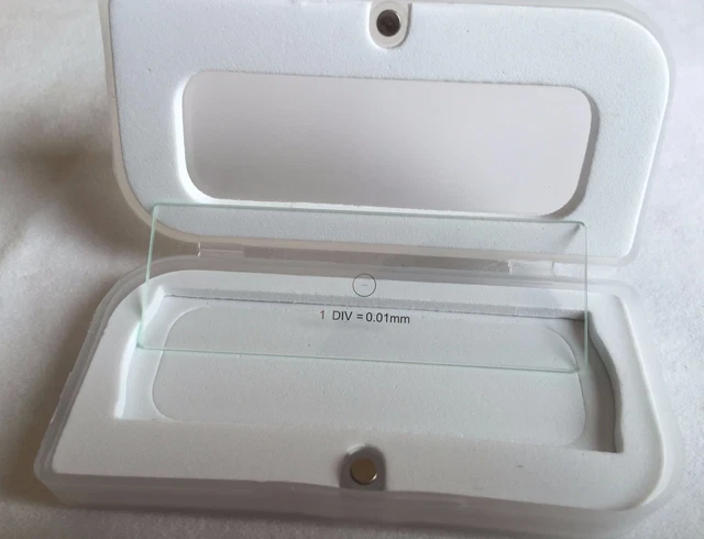 0.01mm Microscope Stage Micrometer Calibration Slide FotoHigh