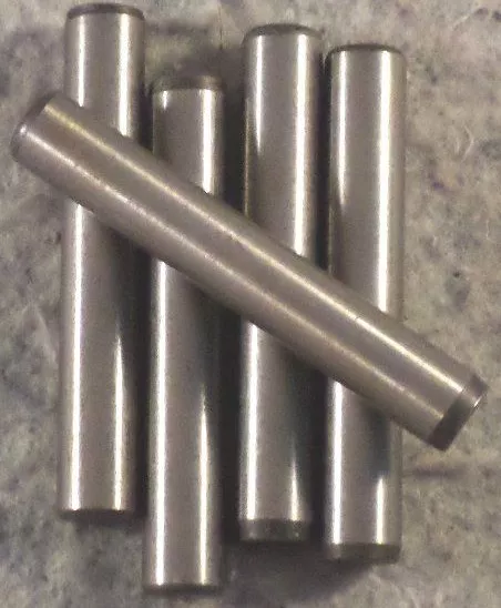 Stainless Steel Dowel Pin Rod, 5/16 x 2 3/4", Hardened & Ground [Qty 6] (C11B1)