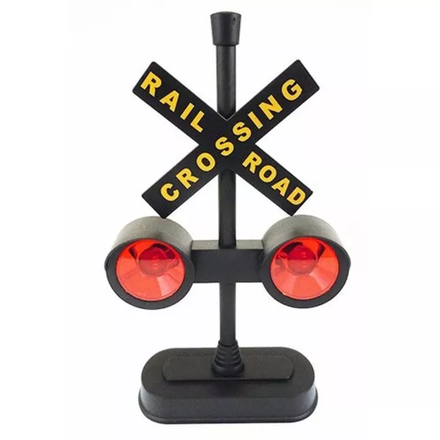 Hayes 15887 Railroad Train / Track Crossing Sign with Flashing Lights and Sou...