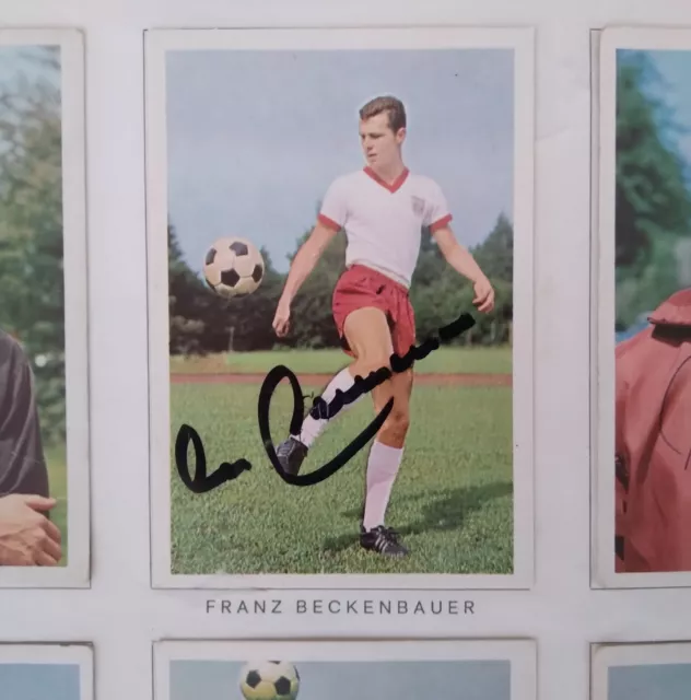 Bergmann 1965/66 complete & 288x handsigned Beckenbauer/Müller/Netzer Toprarity! 2